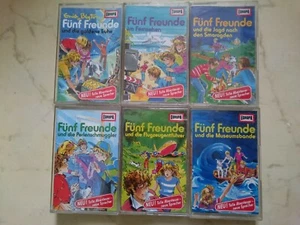 ENID BLYTON FÜNF FREUNDE  *Sammlung von 6 MC TAPES * - Picture 1 of 2
