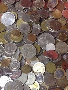 10  POUNDS MIX LOT World FOREIGN COINS Huge Bulk Lot   - Picture 1 of 2