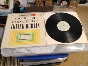 ENOCH LIGHT CARNEGIE HALL PLAY IRVING BERLIN COMMAND RECORDS VINYL LP 173-41 W - Picture 1 of 8
