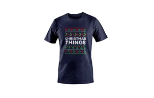 WEIHNACHTSDINGE bedruckte T-Shirts, Unisex Logo T-Shirts mit Anpassung - Bild 1 von 10