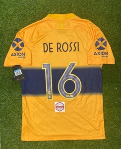 T-Shirt Di Calcio Jersey Nike Boca Juniors Trikot Alternativo 2019 Rossi 16 New