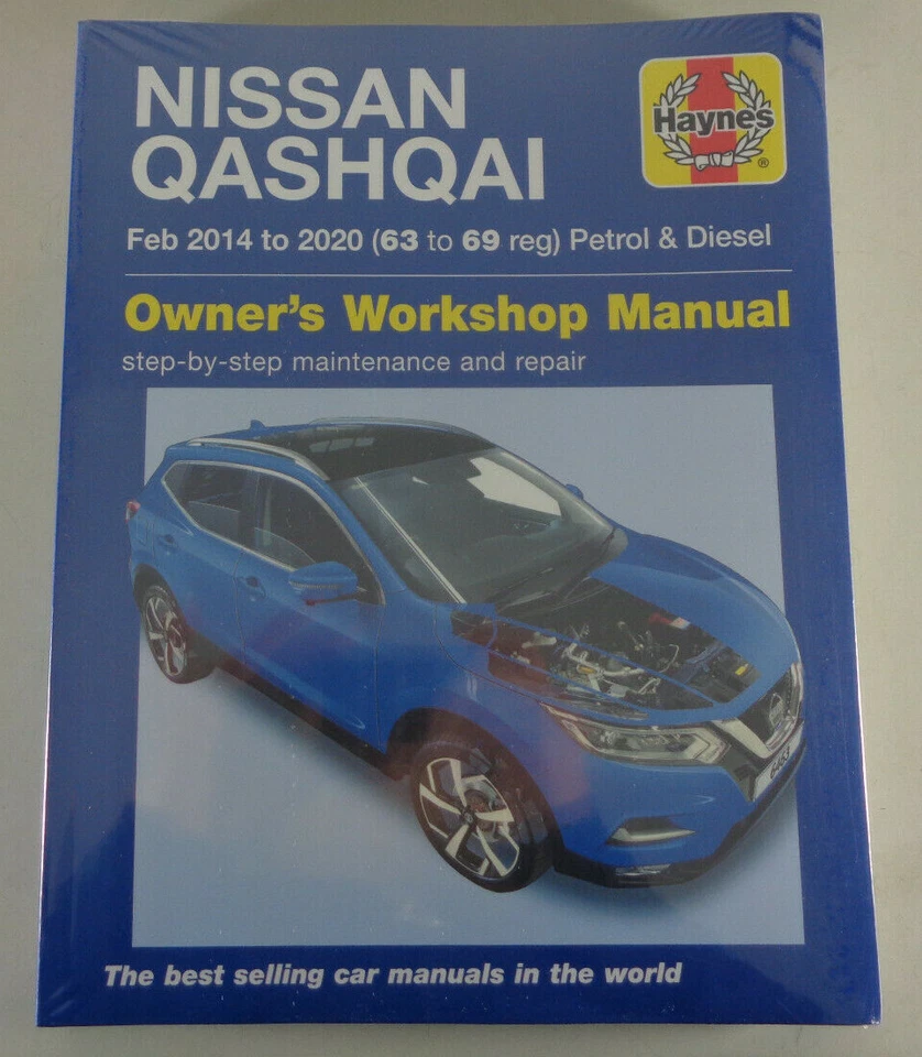 Manuale di Riparazione Nissan Qashqai, Anno: 02/2014 - 2020 Benzina + Diesel - Immagine 1 di 1