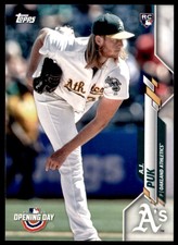 2020 Topps Opening Day A.J. Puk RC Oakland Athletics #168