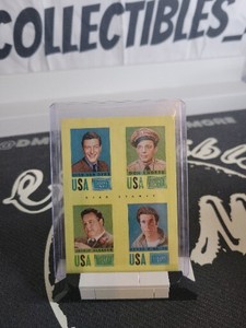 2014 Panini Golden Age Van Dyke Knotts Winkler Gleason Star Stamps  TV Icons