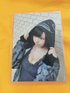 Enako Photo Card Japanese Cosplayer Women Anime Swimsuit Bunny Girl Lingerie 36