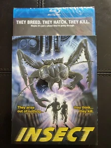 BLUE MONKEY aka INSECT w/Slipcover (1987) (Blu-Ray) DARK FORCE / CODE RED - NEW! - Picture 1 of 2