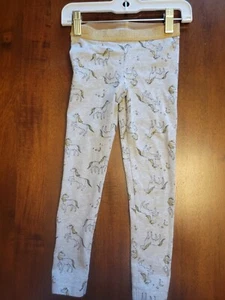 Girls Carters Unicorn Leggings Size 4 - Picture 1 of 3