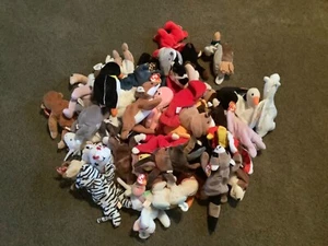 Beanie babies in a box w/tags, 6 pack, no dupes, free ship! - Picture 1 of 2