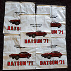 1971 Datsun 240z , Fairlady Z Promotional Advertising Double sidedl Large Bags 5