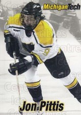 2001-02 Michigan Tech Huskies #21 Jon Pittis