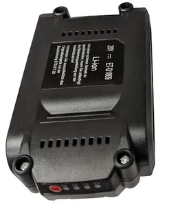 CROSSFER Akku Li-Ion 20V 2.0Ah für Akku-Laubsauger Laubhäcksler Fangsack MOW - Bild 1 von 4