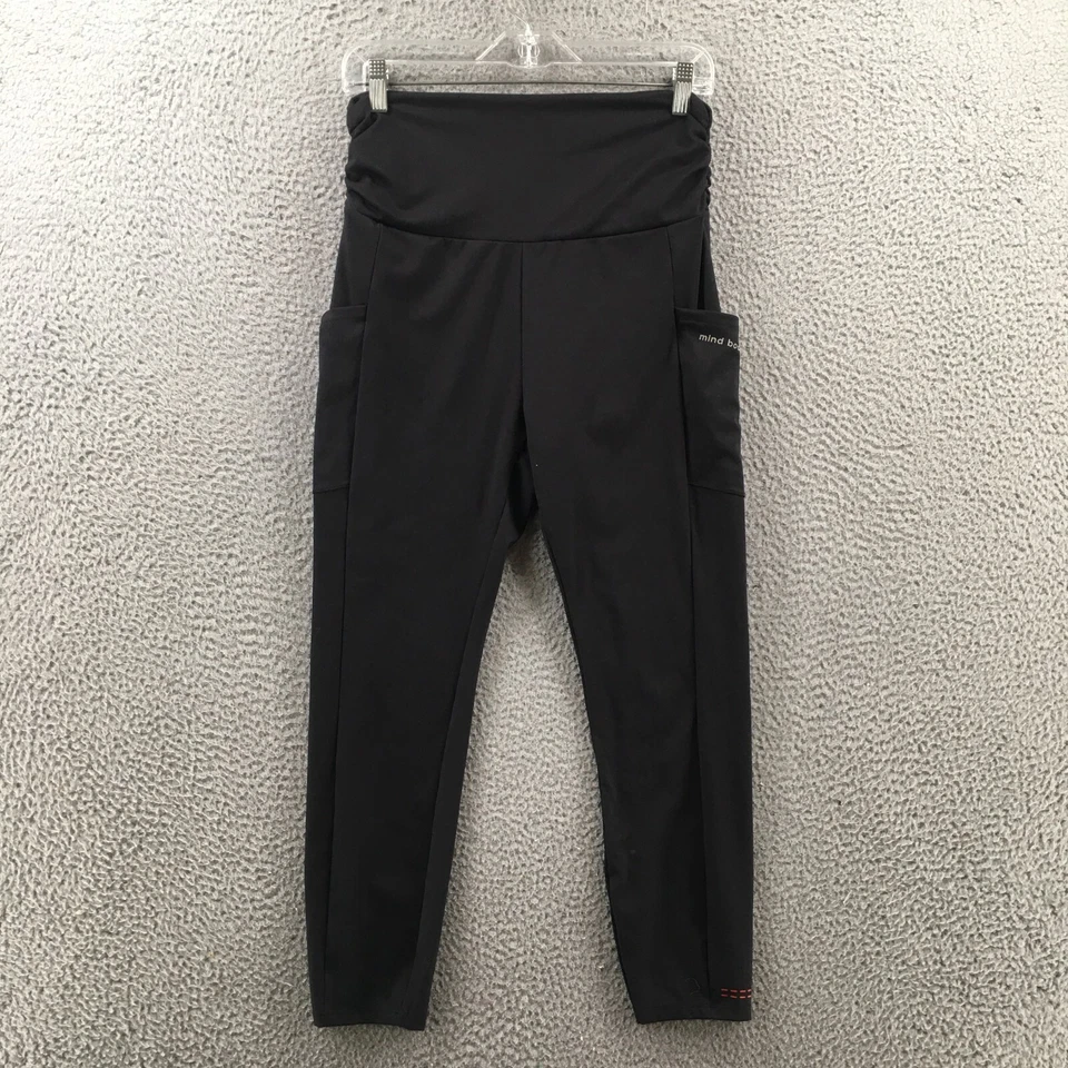 Peace Love World Ropa Activa Leggings Mujer Medianos (Actual 26X23) Negro Pull On Foto 1 de 4