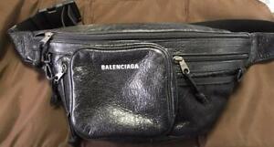 Black Leather Bags Balenciaga for Men for sale | eBay