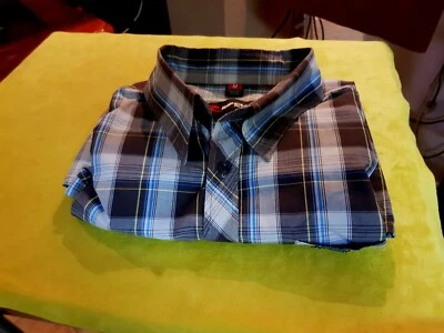 ⭐ RIP CURL  CAMICIA MANICA CORTA SHIRT M ⭐,,MOLTO BELLA ENTRA !!!! - Imagen 1 de 4