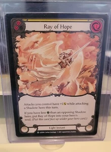 Flesh and Blood Ray of Hope AMARILLO LGS044 lámina fría PROMOCIÓN - Imagen 1 de 2