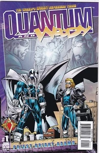 QUANTAM And WOODY #1 NMINT- 9.2 LOW PRINT 1st Appearance Acclaim Comics VALIANT - Picture 1 of 2