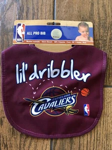 NBA lil' dribbler Cleveland Cavaliers Fan Baby Infant ALL PRO BIB Red WinCraft - Picture 1 of 2
