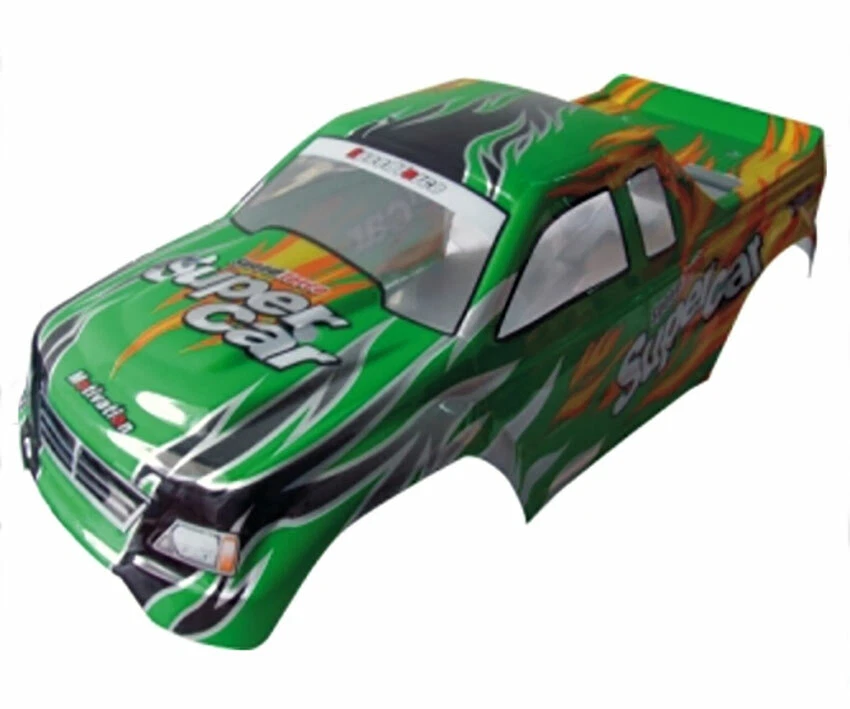 HBX part 3318A-B001 Body shell Green 1P for Haiboxing 1/8 Scale RC Model Truck - Image 1 of 1