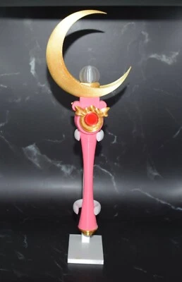 Varita rosa con soporte blanco ~ hecha a medida Foto 1 de 4