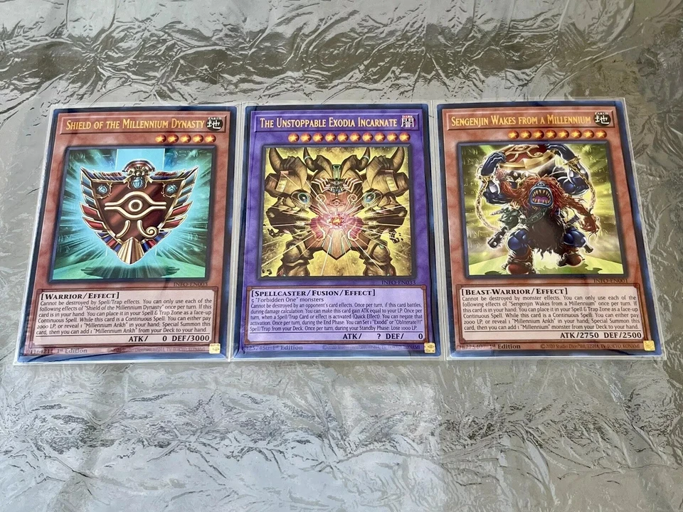 Yugioh Competitive Complete Exodia Deck! Blue-Eyes + Bonus Gift - Image 1 of 1