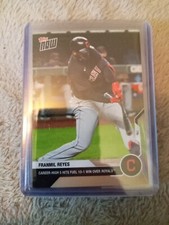 Franmil Reyes - MLB TOPPS NOW Card 196 - Career high 5 hits 2020 base indians