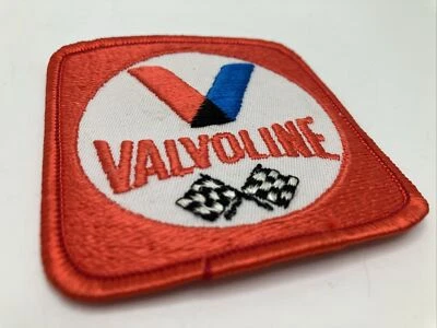 Vtg Valvoline Emblem Embroidered Patch Indianapolis 500 IndyCar Nascar 🏎️ - Image 1 of 4