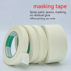20/50m Premium Masking Tape DIY PAINTING PAINTER MASKING CAR HOUSE 10~80mm W - Picture 1 of 17