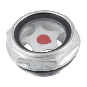26mm Male Threaded Metal Air Compressor Oil Level Sight Glass Y5D23003 - Picture 1 of 2