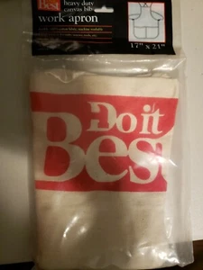WHITE BIB APRON - Picture 1 of 1
