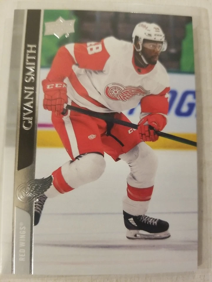 2020-21 Upper Deck #548 Givani Smith Detroit Red Wings - Image 1 of 2