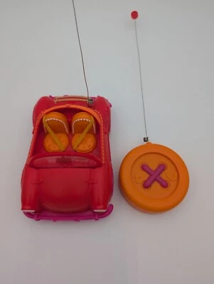 Lalaloopsy Rc Cruiser Rojo Rosa Naranja Control Remoto Coche Muñeca Vehículo 2011 Funciona Foto 1 de 4