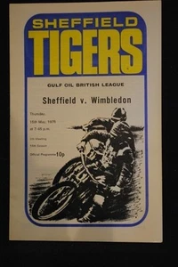 SPEEDWAY - Sheffield Tigers v Wimbledon - 15 May 1975 - Picture 1 of 1