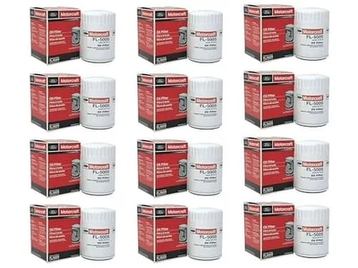 Paquete de 12 filtros de aceite Motorcraft FL500SB12 para Ford F-150 3,5 L/5,0 L/5,2 L 2015-2020 Foto 1 de 4