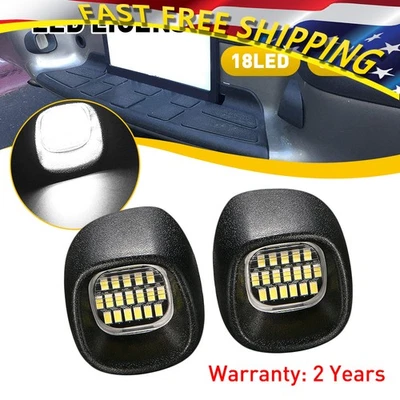 For 1998-2005 Chevy Blazer S10 GMC License Jimmy LED Plate Tag Light Lamp CANBUS - Image 1 of 4