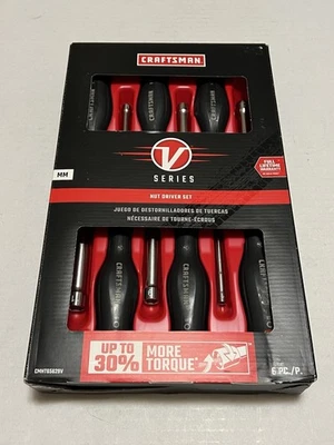 Brand New CRAFTSMAN V SERIES Metric Hex Nut Driver Set CMHT65629V - Image 1 of 4