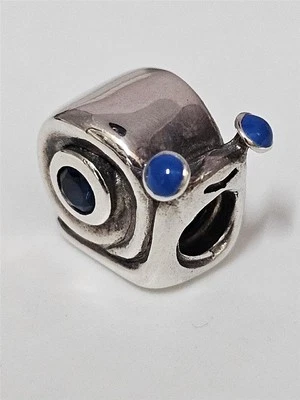 Chamilia ~SEA SNAIL ~ 蓝色 CZ & 纯银小饰品 JA-56 45 美元海洋生物海滩 — 第 1/4 张图片