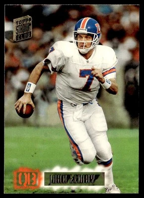 1994 Stadium Club John Elway Denver Broncos #90 - Image 1 of 2