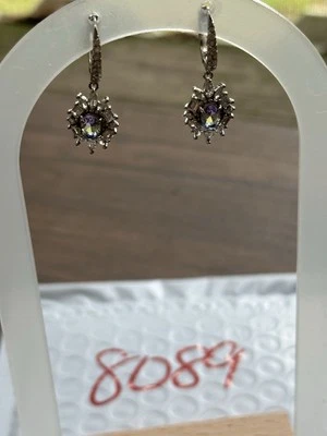 Dangle Earrings Bomb Party Fashion Jewelry Chic RBP Hematite P - Image 1 of 4