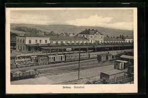 Bebra, Ansichtskarte, Bahnhof 1917  - Picture 1 of 2