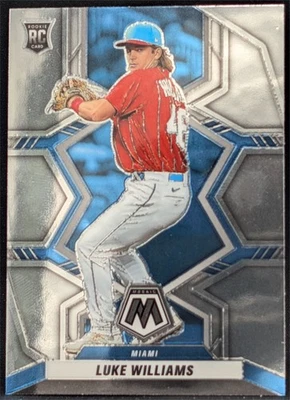2022 Panini Mosaic #257 Luke Williams Miami Marlins RC - Image 1 of 2