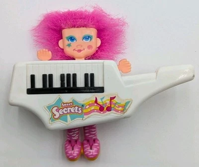  Teclado Sweet Secrets Galoob Rock 'N Lockets 1987 de colección Foto 1 de 4