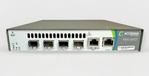 Accedian Networks MetroNID GT-S Dual AC 501-052-01 4-Port Network Switch w/PSUx2 - Photo 1/7