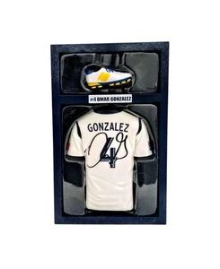 LA GALAXY MINI LOCKER SERIES OMAR GONZALEZ FUTBOL SOCCER signed autographed - Picture 1 of 8