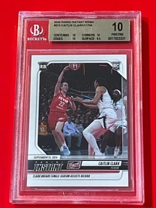 2024 PANINI INSTANT WNBA #213 CAITLIN CLARK SP/11704 RC BGS 10 PRISTINE 3331 - Picture 1 of 2