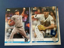 2019 Topps - Baseball (252 - 500) - YOU PICK THE CARD