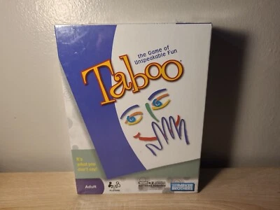 Taboo The Game of Unspeakable Fun 2009 Hasbro Parker Bros ~ Sealed - Image 1 of 4
