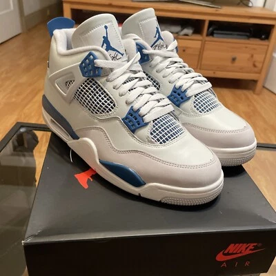 Nuevo Nike Air Jordan 4 Retro Azul Militar 2024 - Hombre Talla 10 Foto 1 de 4