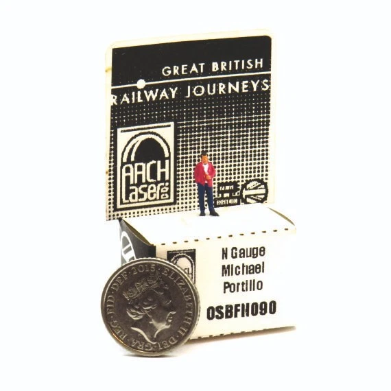 OSBORNS MODELS 3D OSBFN090 Spur N Michael Portillo Railway Journeys (bemalt)