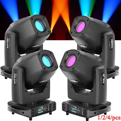 4x 400W RGBW LED Zoom Moving Head Beam Stage Light DJ Party DMX512 5Prism Gobo - Image 1 of 4