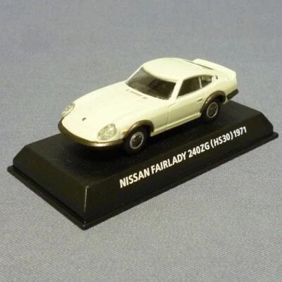 1:64 KONAMI NISSAN FAIRLADY 240ZG DATSUN WHITE 1971 DIECAST TOY CAR from Japan - Image 1 of 3
